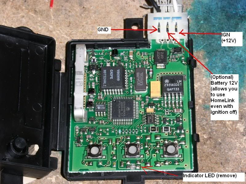 DIY HomeLink retrofit Supra Forums